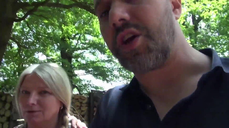 FUCK PARTY XXX and VINTAGE PARTY: Curvy blonde likes outdoor fuck with the guy she just...
