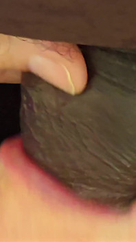 Best Close up Blowjob Swallowing, Big Fat BBW MILF Sucking Black Cock, Get Loads of Cum in Her Mouth