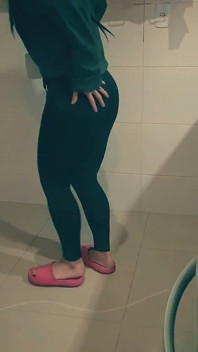 Hotwife Kitchen Quickie - Blowjob and Standing Fuck Ends in Her Mouth
