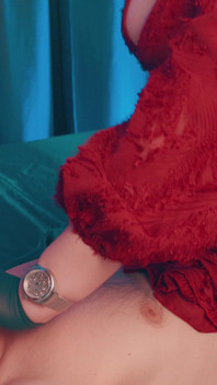 Gloved Handjob Hand Over Mouth - Dominant MILF Medical Gloves Edge & Humiliate Skinny Guy POV
