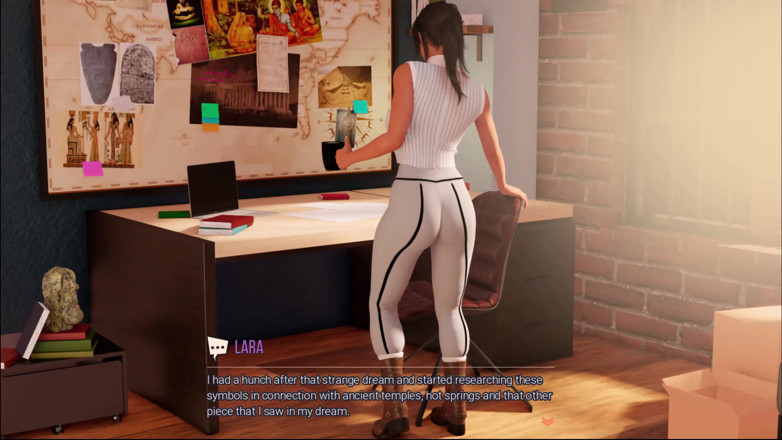 Kitty Gamer: Cuộc phiêu lưu croft 1 Lara tìm thấy một lỗ vinh...