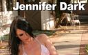 Edge Interactive Publishing: Jennifer Dark bikini squat outside pee