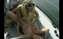 Outdoor pervs: Boat party turns to hot orgy