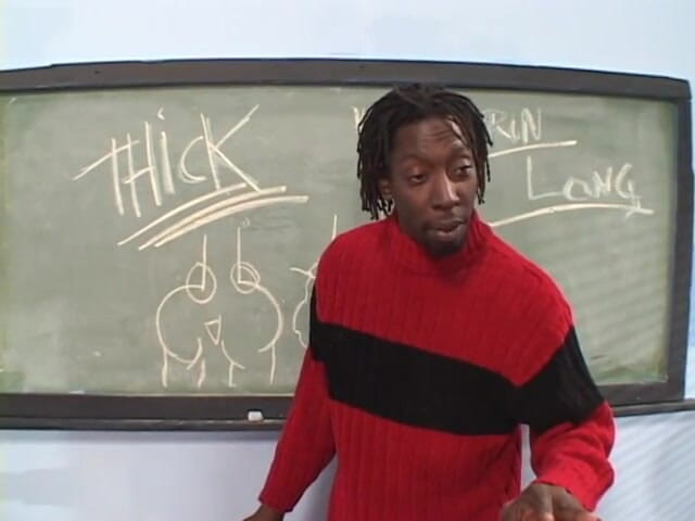 Fuck me Hard: Hot tits black chick in classroom sucking and fucking teacher's...