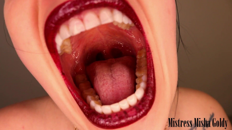 Goddess Misha Goldy: Tour zu meinem Bauch! Fetisch verschlingen! Endoskopie! Sehen Sie, wo...