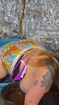 Melonie Nosha Huge Tits and Hairy Chick Is a Big Sexy Mess