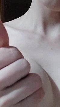 Squeezing My Nipples Hard