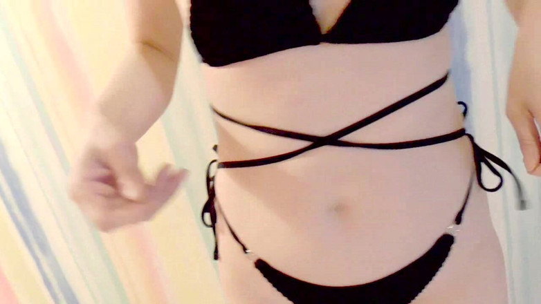 hiro_mayu_couple_jp: Mayu No59 примерка купальника, анальное лизание, оргазм с белыми глазами, поедание спермы, пирсинг сосков, сквирт, судорожный оргазм