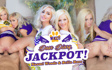 WankzVR: Dear diary, jackpot!