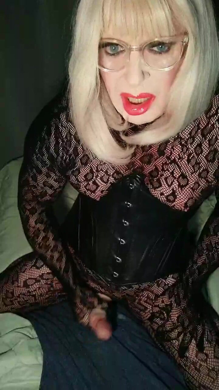 Emma Browne: Cat Suit Crossdresser