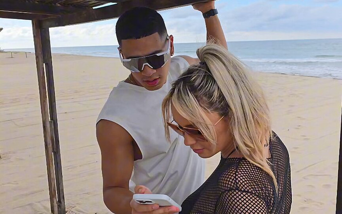 Maxxx Betancur: 해변에서 만나는 모르는 놈을 따먹어 - Max Betancur &amp;벗은 Tatiana Alvarez