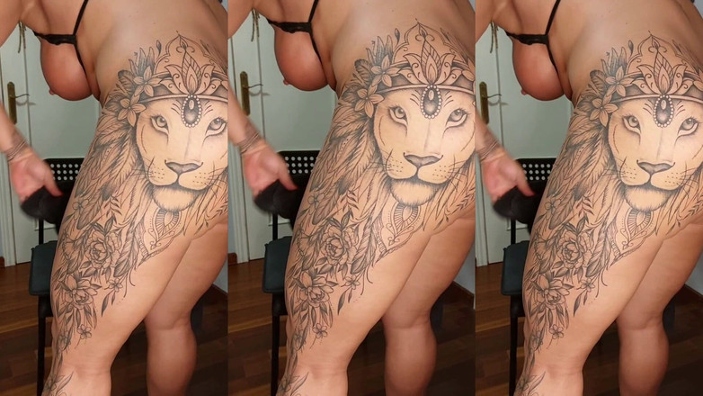 Danaxmuscles: 私は飽くなき飽き飽きして、口、お尻、マンコにもっとチンポを求めます