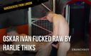 BAREBACKERS FROM LONDON: Oskar ivan fucked raw by c harlie thiks rough
