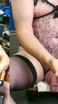 Mature Babe Has a Penis