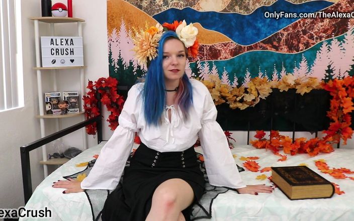 AlexaCrush: Heks geeft je wens in ruil voor een creampie pov