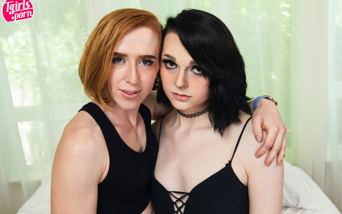 Tgirls Porn: Tgirls Porn: Shiri and Paige - Flip Fuck
