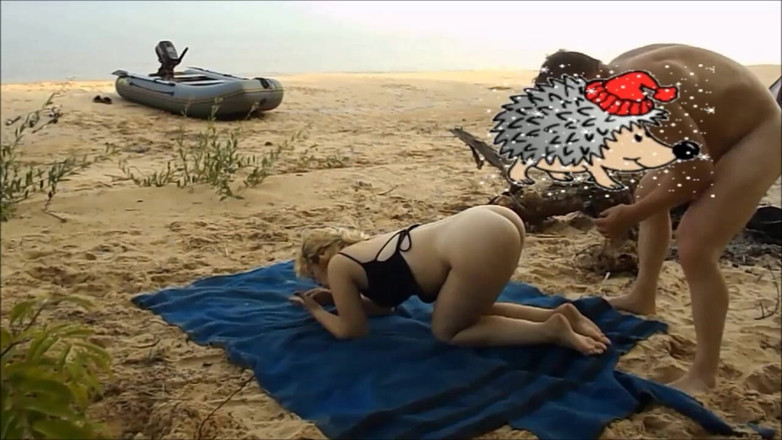 RS couple: Anal fucking big ass on island - nude coast