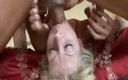 Pornstars Forever: Blond nastolatka z kucykami zostaje zerżnięta w usta