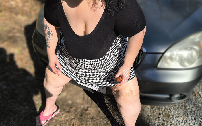 HerculesnVENUS: Geparkeerd in het bos, hem aftrekkend en Uhoh werd bijna...