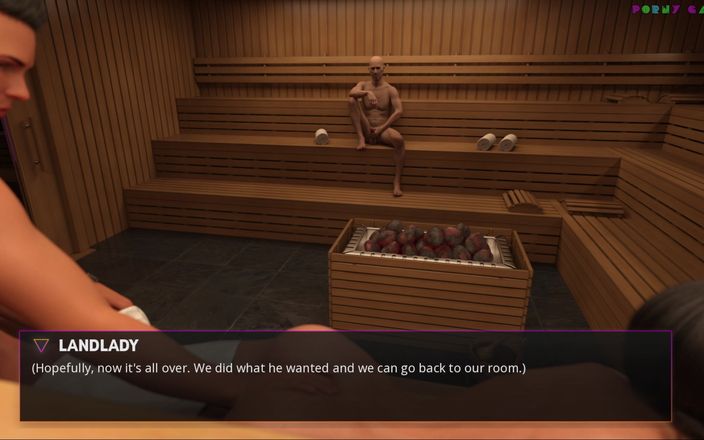 Porny Games: Půlnoční ráj od Lewdlab - Uvedení show v sauně 24
