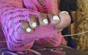 Patty Kakes: Wiggling Dirty Toes in Pink Fishnets