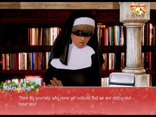 Cumming Gaming: Unlimited Christmas [Xmas hentai pornplay] Ep.14 the sexy old nun betrayed...