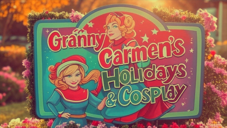 Carmen Angel: La Succhiata Di Natale Di Nonna Carmen, Dildo E 2 Orgasmi...