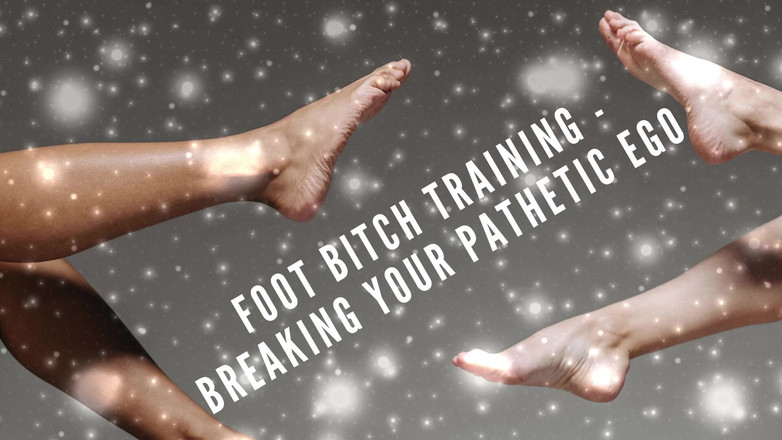 Goddess Misha Goldy: Merayu untuk kaki saya, awak yang tidak bernilai babi kaki...