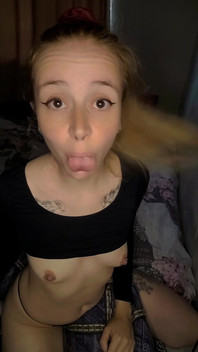 Titty Bounce and Ahegao Face