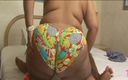 Fetish and BDSM: Watch as BBW Honey in Colorful Bikini Gets Bent Over...