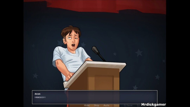 Mr dick gamez: Summertime saga anon si fa sborrare il cazzo dal suo...