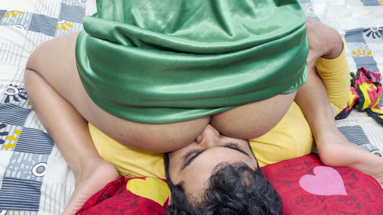 Vaishnavysharunraj: Teacher Punishes Boy and Face Sitting Licking Pussy and Ass...