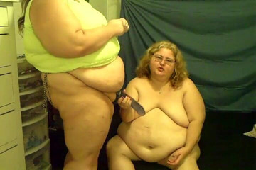 BBW nurse Vicki adventures with friends: Angie fucked me with her strap on cause we were...