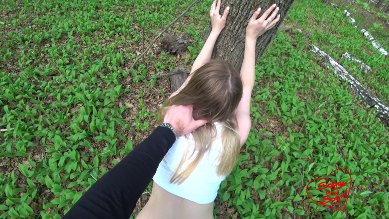 SOboyandSOgirl: Passionate sex in the forest before a thunderstorm - So boyand...