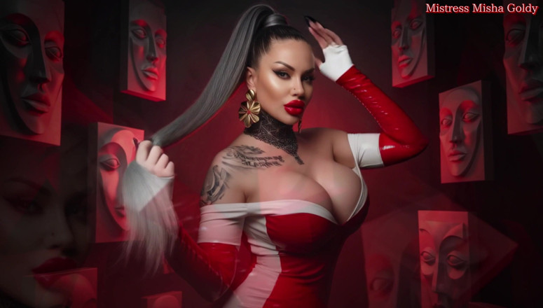 Goddess Misha Goldy: Zakochaj się obrzydliwie we mnie, niszcząc swoje żałosne życie