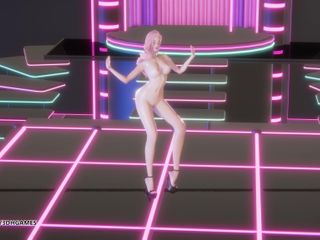 3D-Hentai Games: [MMD] KARA - CUPID Seraphine Sexy Striptease 4K League of Legends KDA...