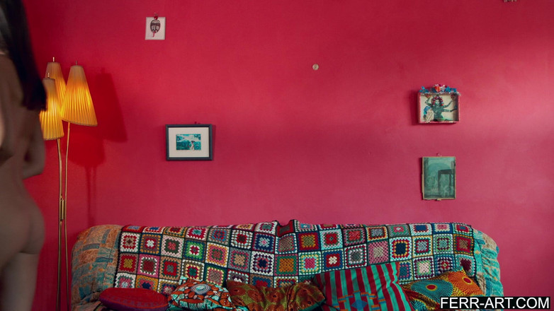 Ferr-Art: Примерка обнаженного нижнего белья Arina. Перегона Pii.