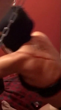 Epic double deep fisting in the sling session no. 04. - Adelina & fistdude
