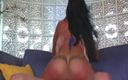 Bananas with Melons: Brunette in Bikini Fucked_scene 04 Wonderful Brunette Shows You How to...