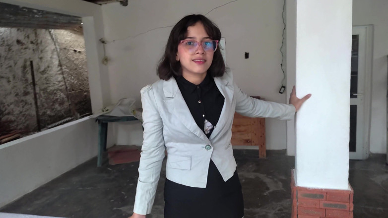 SugarPose: Enf Latina Teen Reporter Stripped