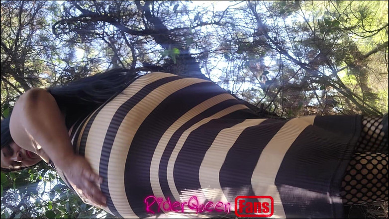 Only Riderqueen BBW Step Mom Latina Alone: Riderqueen sozinha, ao ar livre, vídeos para fãs