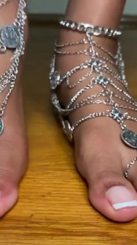 Feet in Silver Foot Jewelry