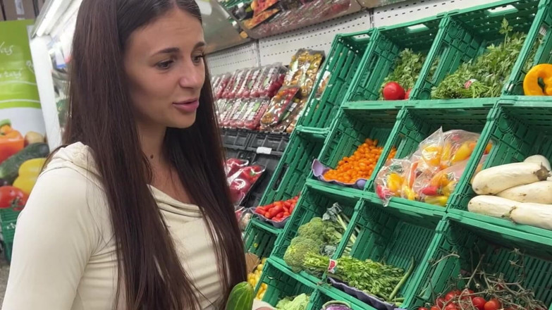 Kate Rich studios: A Teacher Saw a Student Choosing Cucumbers at a Store,...