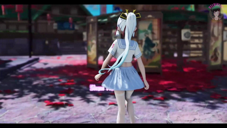 Velvixian: Ayaka - danza sexy e graduale svestirsi