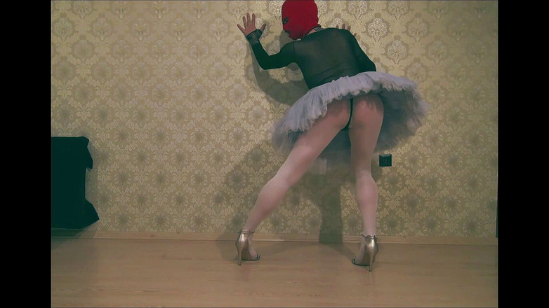 Nylondelux: 발레리나 팬티 스타킹과 투투