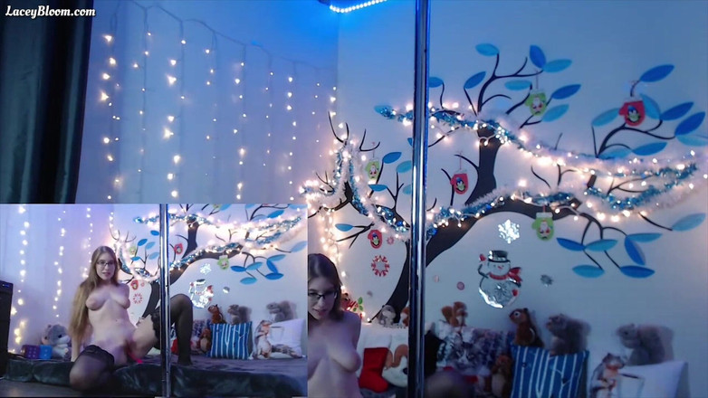 Lacey Bloom: Show live pole dance en bas 11:04