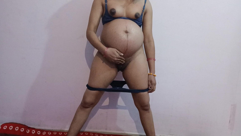 Divyanshibhabi: 인도 임신한 여자 누드 보지