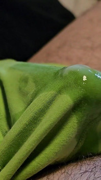 Cum in My Green Boxers!