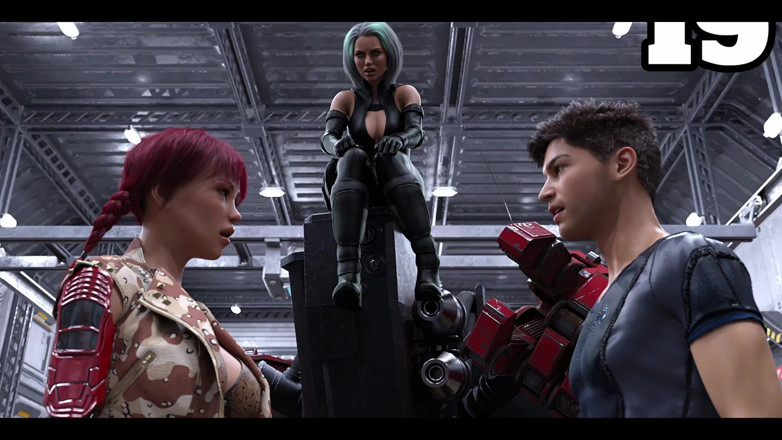 AVN Teller: Stranded in Space - Checking Out the Cute Robot Girl
