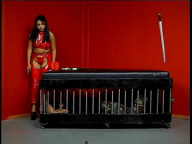 Asian dominatrix having her way with her slave--Female Dominators